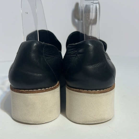 VINCE Zeta Leather Platform Slip-On Loafer Size 9.5 - Picture 7 of 16